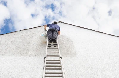 Peinture extérieure à Padoux — façades et ravalement